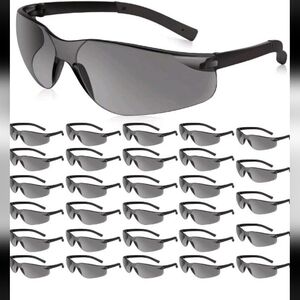 50 Pair Salfboy Gray Safety Glasses  Men &Women Ansi Z87.1 Eye Protection UV400